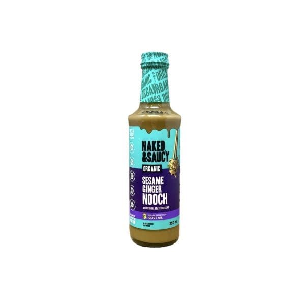 Naked Saucy Organic Sesame Ginger Nooch Ml Falcon Essentials