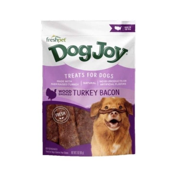 Fresh pet Dog Joy Treats Turkey Bacon(85g)