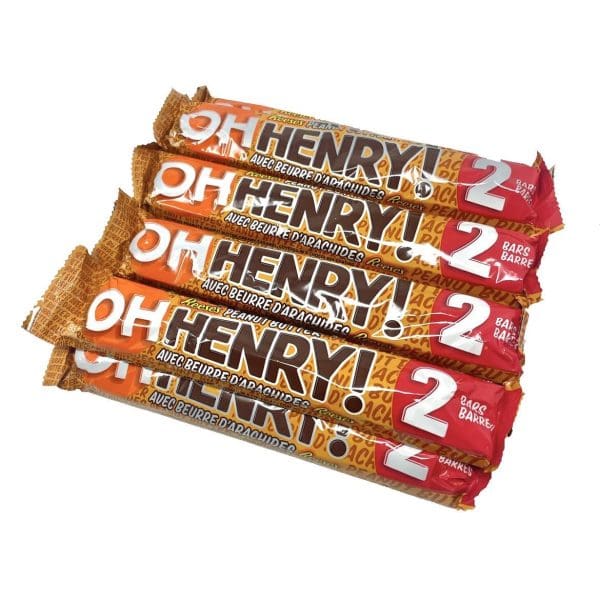 Oh Henry with Reese’s Peanut Butter (58g) – Falcon Essentials