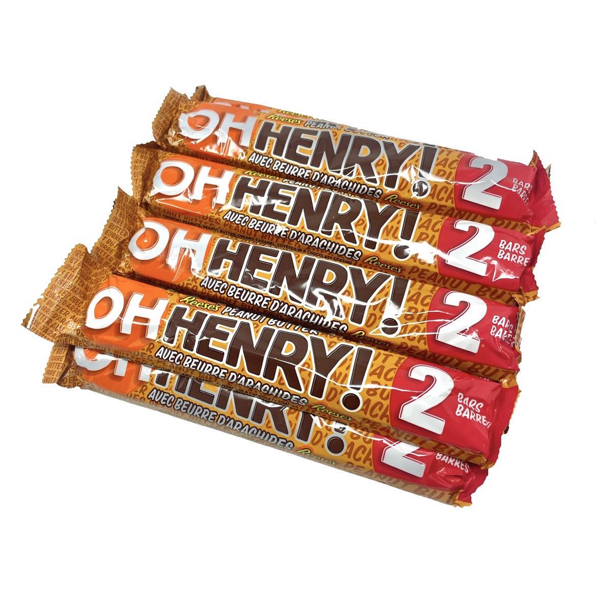 Oh Henry with Reese’s Peanut Butter (58g)