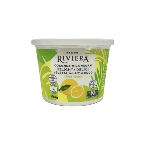 Maison Riviera Coconut Milk Vegan Delight Lemon (500g)
