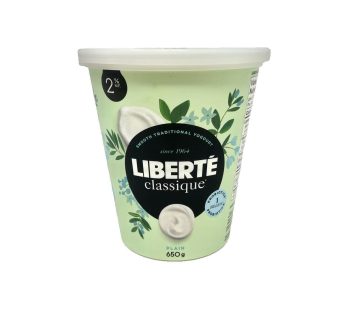 Liberte Classique Plain Yogurt 2% (650g)