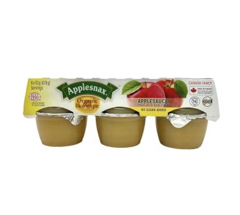 Applesnax Organic AppleSauce (6x113g-678g)