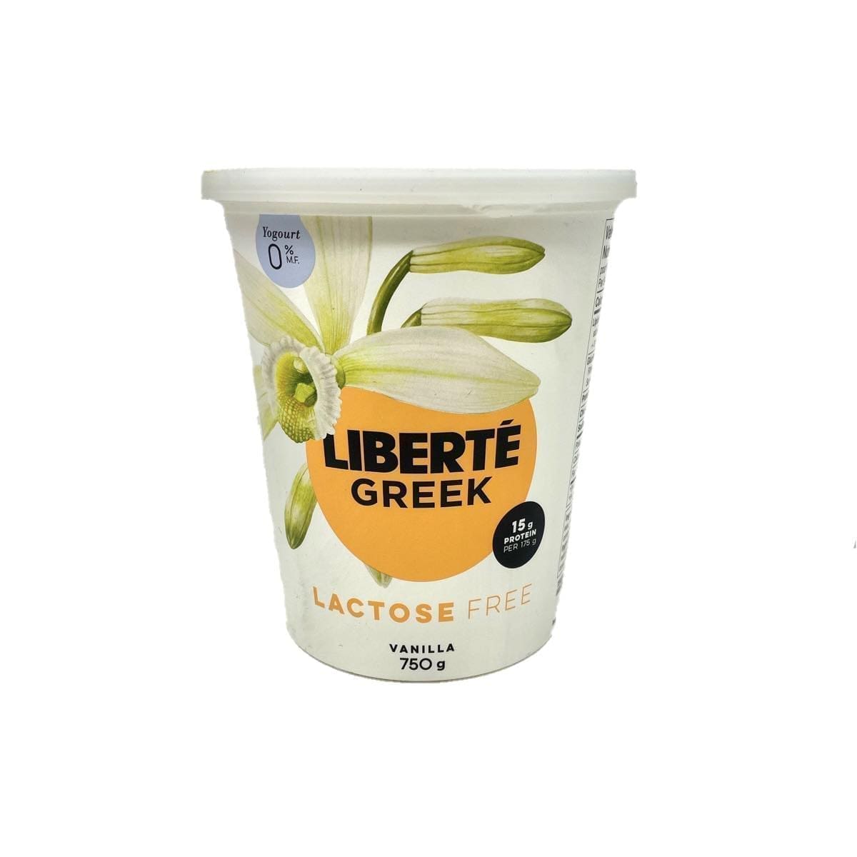 Liberte Vanilla Greek Yogurt (750g) Falcon Essentials