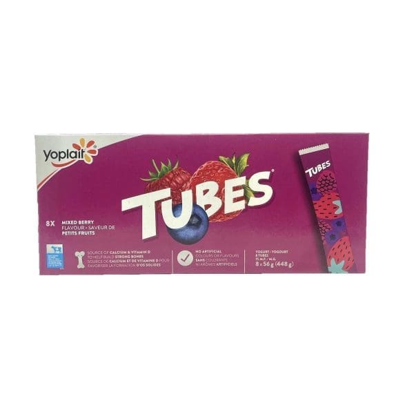 Yoplait Tubes Mixed Berry (448g)