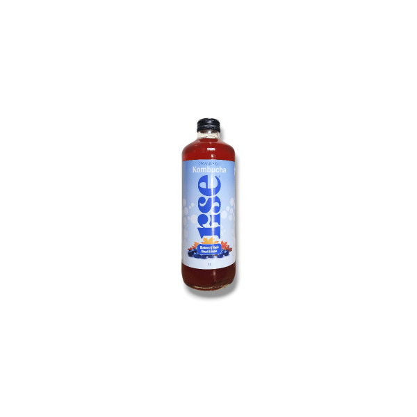 Rise Organic Kombucha Blueberry Maple (1L)