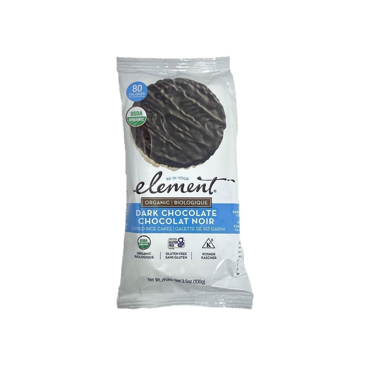 Element Dark Chocolate Rice Cakes (100g) Falcon Essentials