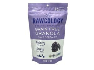 Rawcology Grain Free Granola Blueberry (200g)