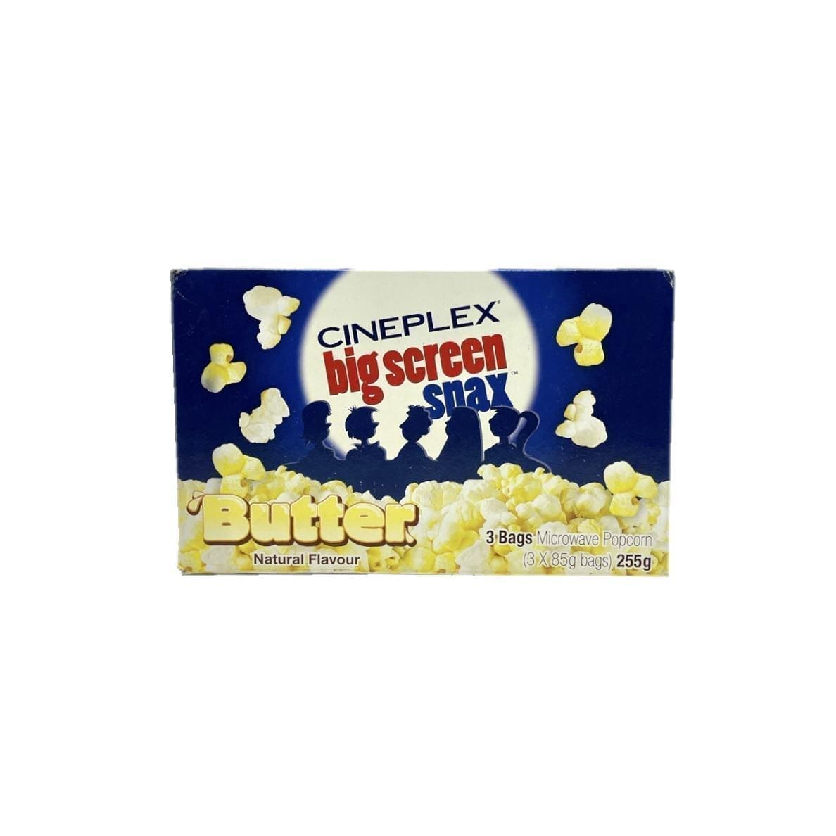 Cineplex Butter Popcorn (3 x 85g) Falcon Essentials