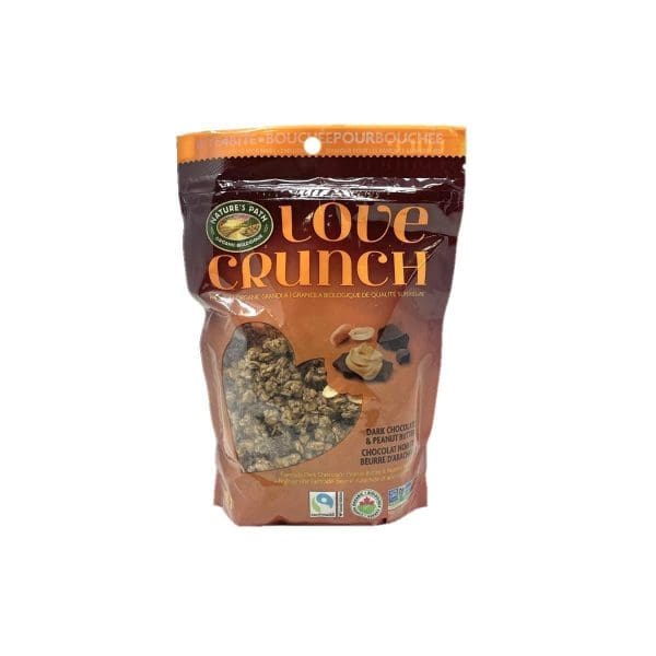 Natures Path Love Crunch Granola Dark Chocolate Peanut Butter (325g)