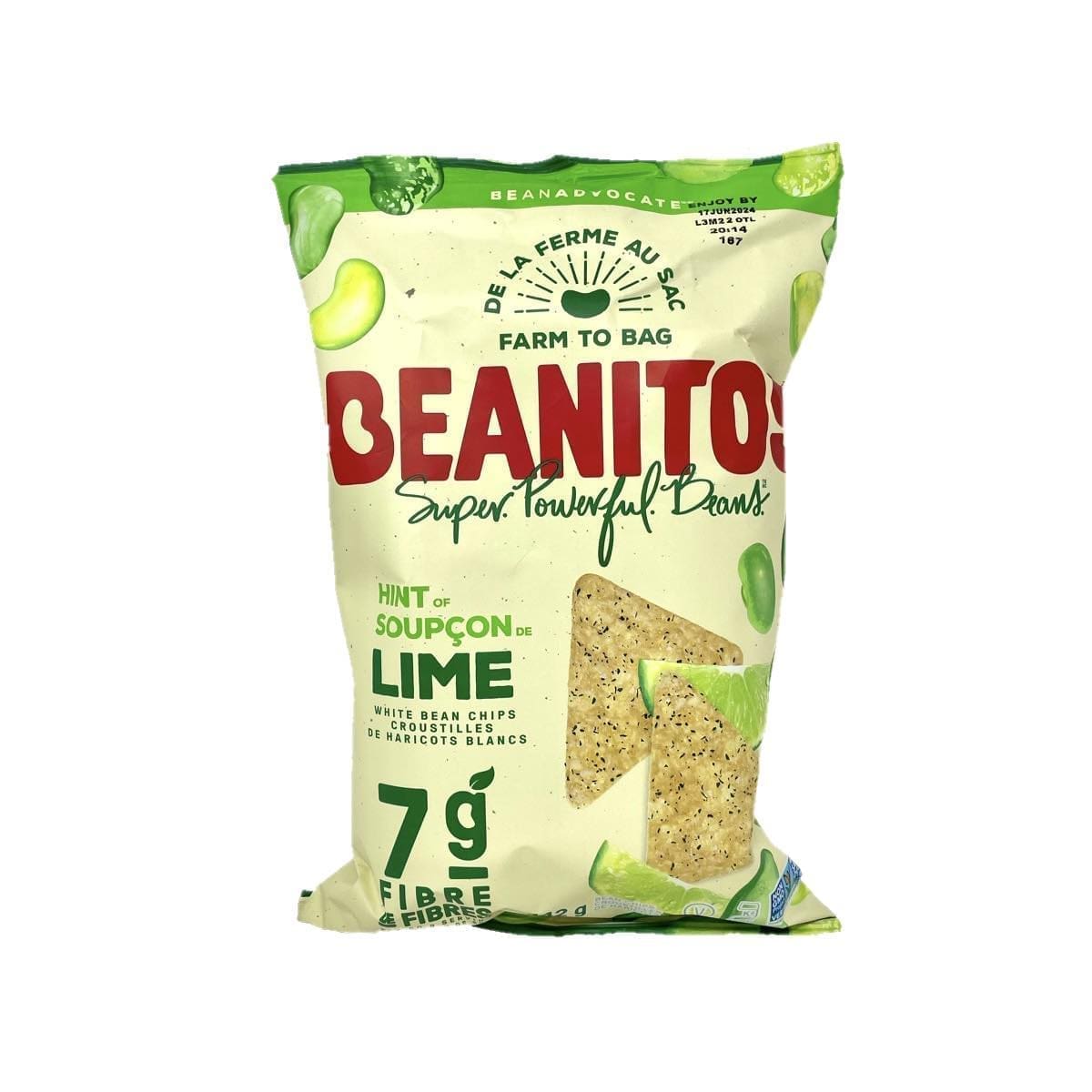 Beanitos Lime White Bean Chips (142g) Falcon Essentials