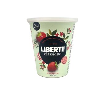 Liberte Classique Strawberry Yogurt (650g)