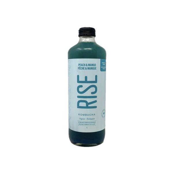 Rise Organic Kombucha Peach Mango (1L)