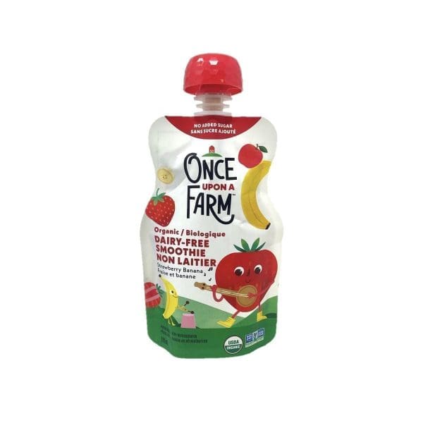 Once Upon a Farm Strawberry Banana Smoothie (105mL)
