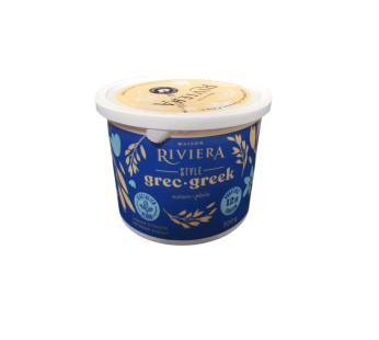 Maison Riviera Oat Based Vegan Greek Style Plain (500g)