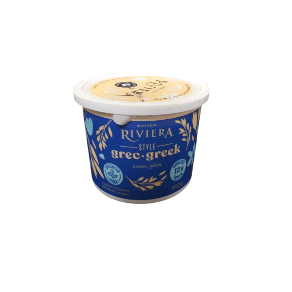 Riviera Oat Based Vegan Greek Style Plain (500g)