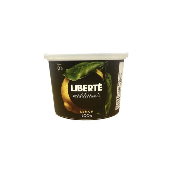 Liberte Mediterranee Yogurt Lemon  (500g)