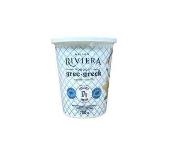 Maison Riviera Greek Yogurt Vanilla (750g)
