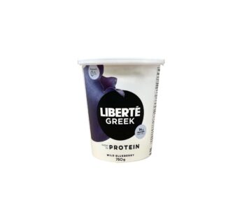 Liberte Greek Yogurt Wild Blueberry 0% (750g)