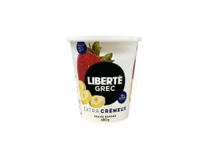 Liberte Greek Yogurt Strawberry Banana 5% (650g)