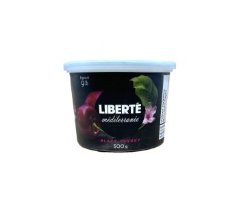 Liberte Mediterranee Yogurt Black Cherry 9% (500g)