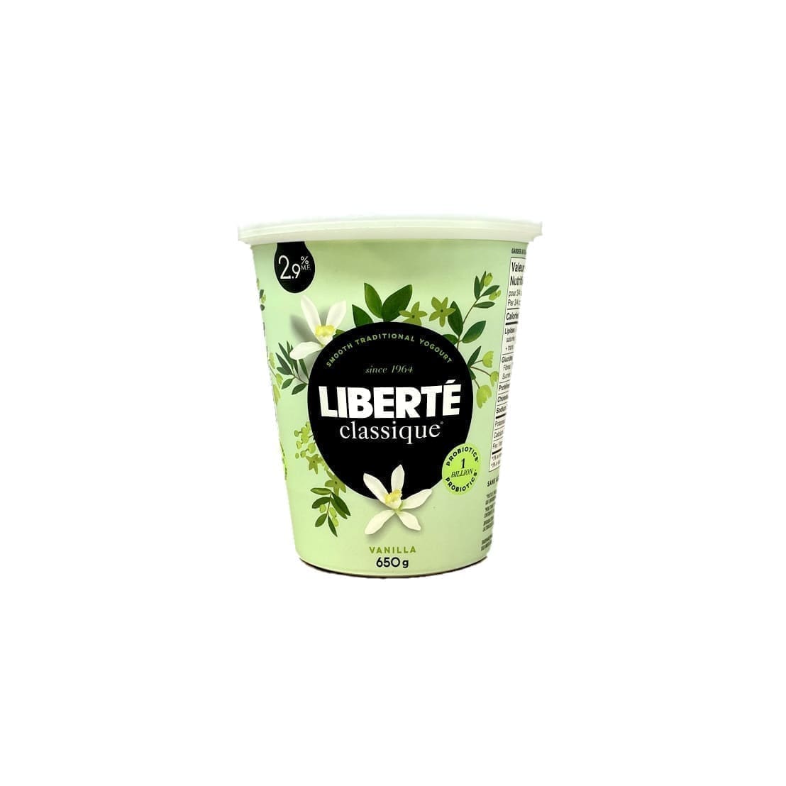 Liberté Classique vanille 2,9 %