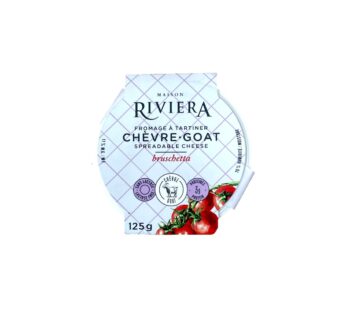 Maison Riviera Spreadable Goat Cheese – Bruschetta (125g)