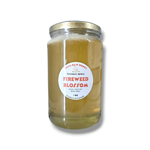 Grandpa's Apiary Raw Honey Fireweed Blossom (1kg)