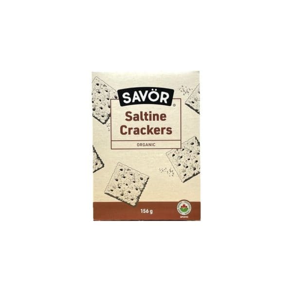 Savor Organic Saltine Crackers (156g)