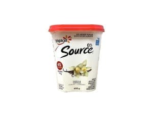 Yoplait Source Yogurt 0% Vanilla (630g)