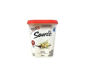 Yoplait Source Yogurt 0% Vanilla (630g)