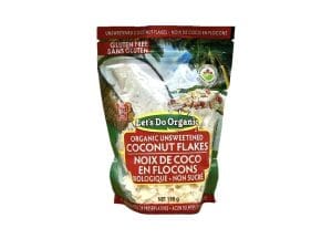 Let's Do Organic Unsweetened Coconut Flakes (198g)