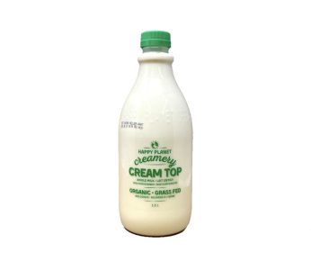 Happy Planet Creamery Organic Cream Top Whole Milk (1.5L)