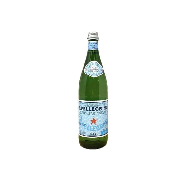 San Pellegrino Carbonated Natural Mineral Water (750g)