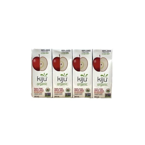 Kiju Organic 100% Pure Apple Juice (4 x 200mL)