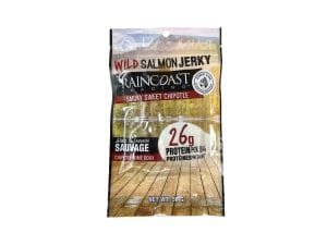 Raincoast Trading Wild Pink Salmon Jerky Smokey Sweet Chipotle ( 50g)