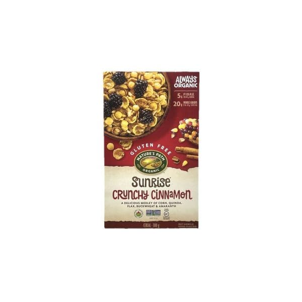 Nature's Path Organic Gluten-Free Cereal Crunchy Cinnamon (300g)