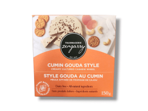 Fauxmagerie Zengarry Creamery Cultured Cashew Wheel Aged Cumin (150g)