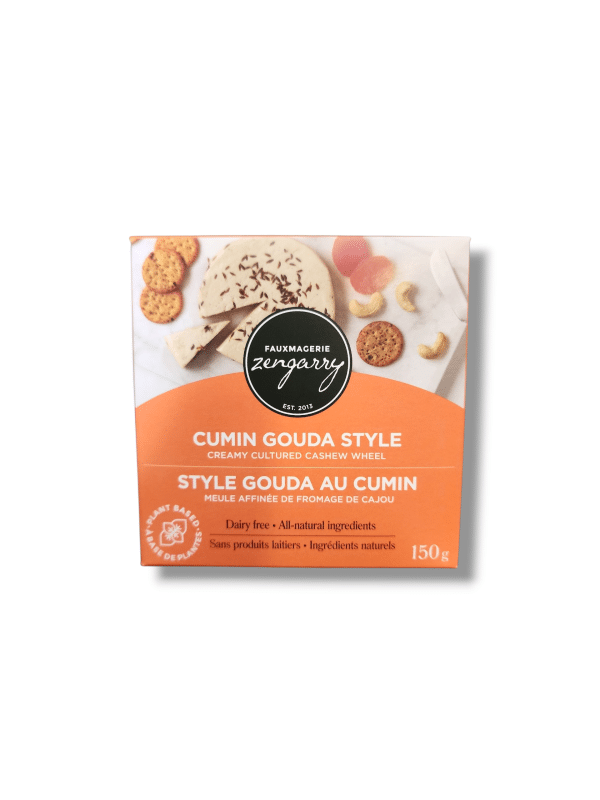 Fauxmagerie Zengarry Creamery Cultured Cashew Wheel Aged Cumin (150g)