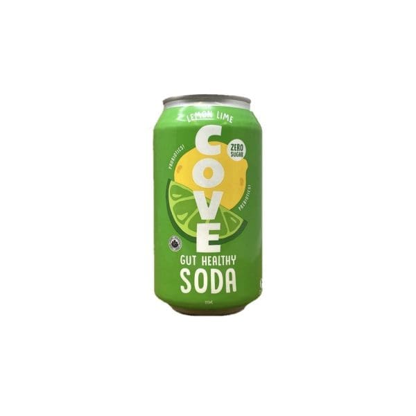Cove Soda Lemon Lime (355mL)