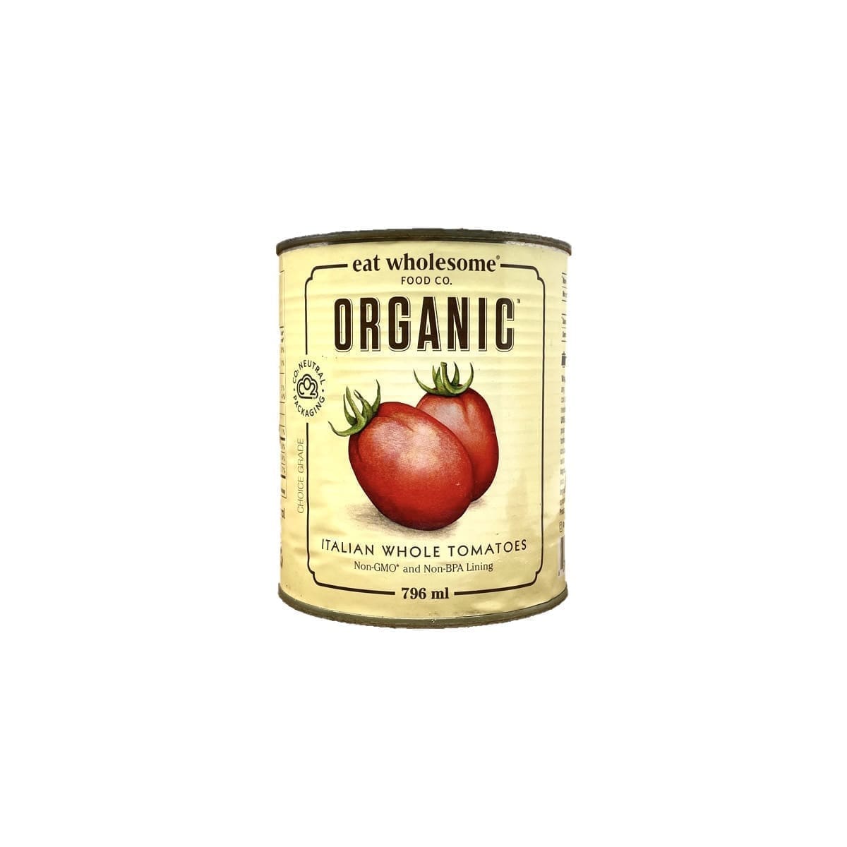Eat Wholesome Food Co. Organic Italian Whole Tomatoes (796mL)