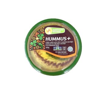 Sunflower Kitchen Hummus Curry Lentil With Spicy Cilantro Chutney (300g)