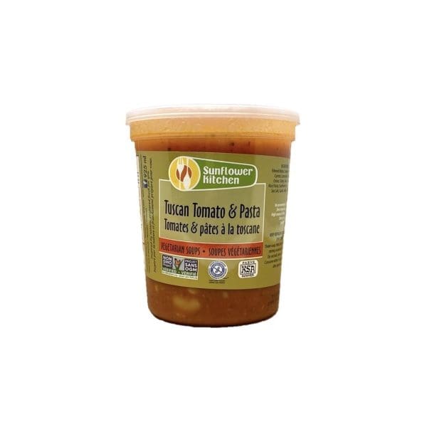 Sunflower Kitchen Vegetarian Soup Tuscan Tomato & Pasta (925mL)