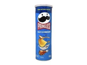 Pringles Potato Chips Salt & Vinegar (156g)