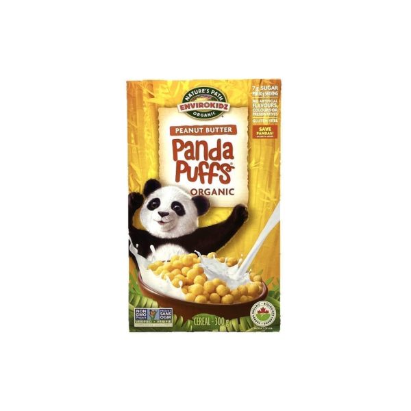 Nature’s Path Organic Panda Puffs Cereal Peanut Butter (300g) Falcon