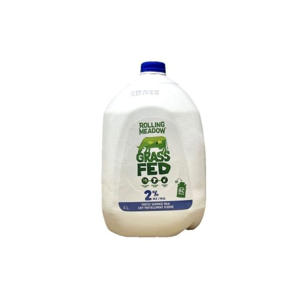 Rolling Meadow Grass Fed Milk 2% (4L)