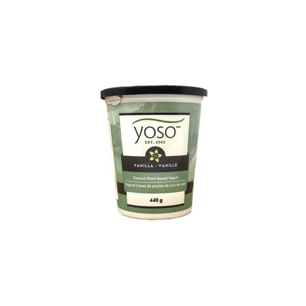 Yoso Coconut Plant-Based Yogurt Vanilla (440g)
