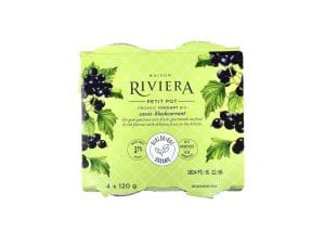 Maison Riviera Organic Yogurt Blackcurrant (4 x 120g)