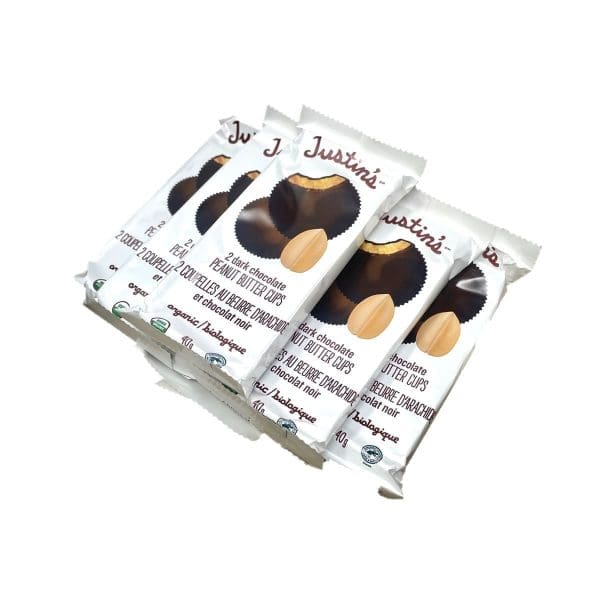 Justin's Organic Peanut Butter Cups Dark Chocolate (40g)