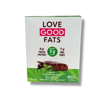 Love Good Fats Protein Bars Mint Chocolate Chip (156g)